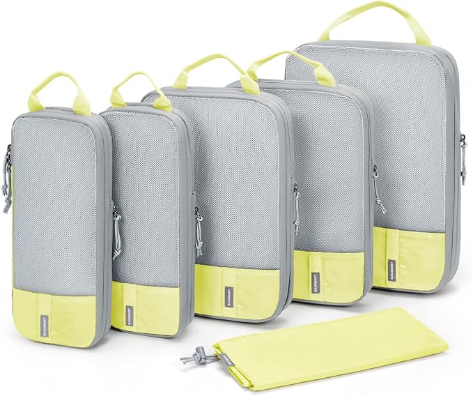 BAGSMART 6 Set Compression Packing Cubes by BAGSMART
