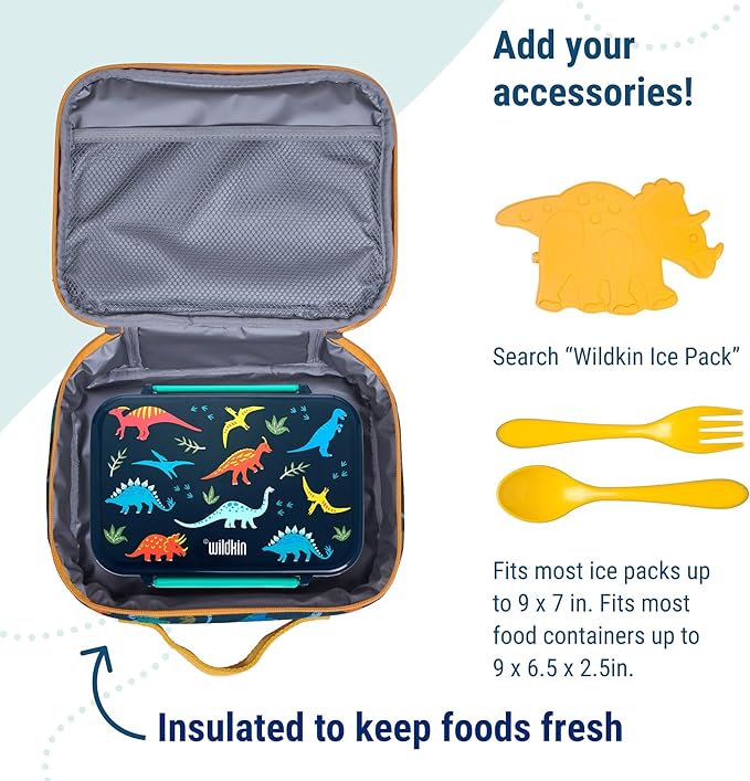 Wildkin Kids Insulated Lunch Box – Durable and Reusable - Image 5