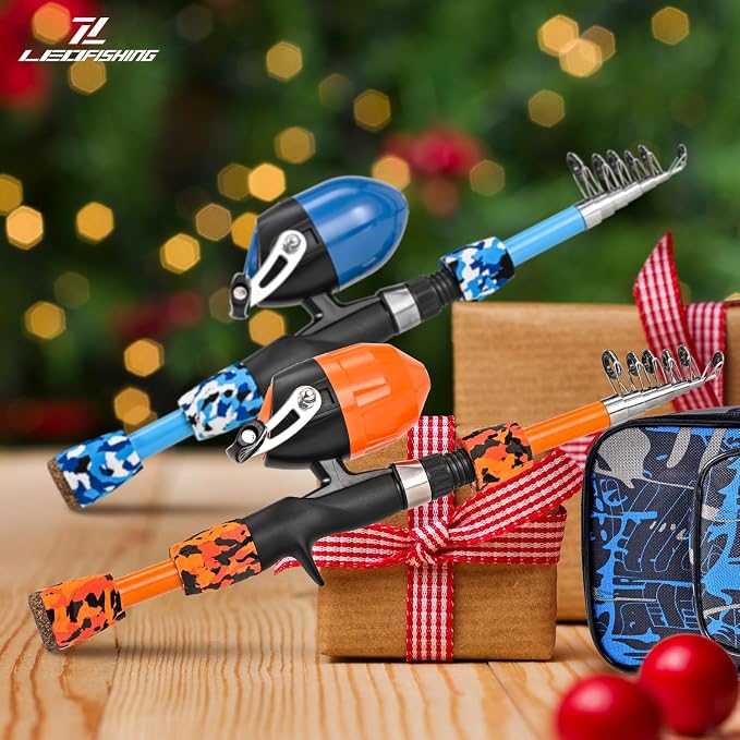 LEOFISHING 2 Set Kids Fishing Pole Set - Image 7