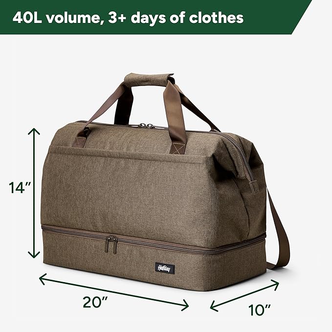 Halfday Double Decker Weekender Bag 40L | Designed - Image 4