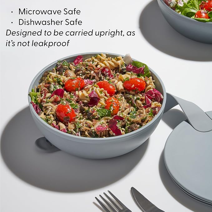W&P Porter Plastic Bowl Lunch Container w/ Protective Non-slip Exterior - Image 6