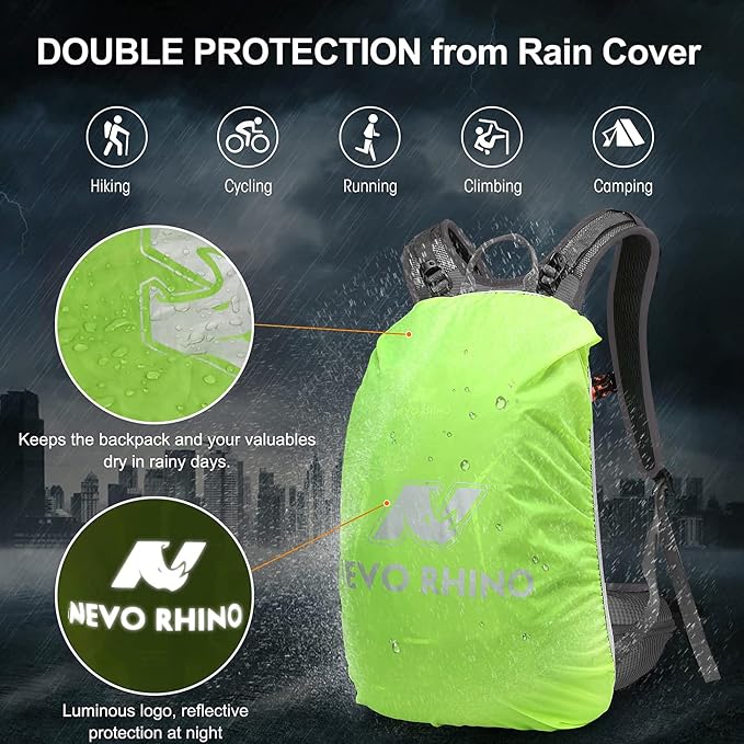 Hydration Backpack 3L Water Bladder, Hiking Water Backpack - Image 5