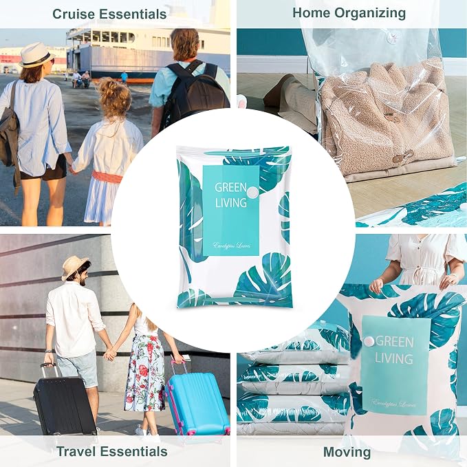 20 Pack Vacuum Storage Bags for Clothing Travel - Image 7