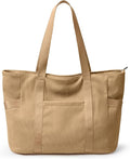 Tote Bag for Women with Zipper, Travel Tote Bags with Compartments Large by Unknown
