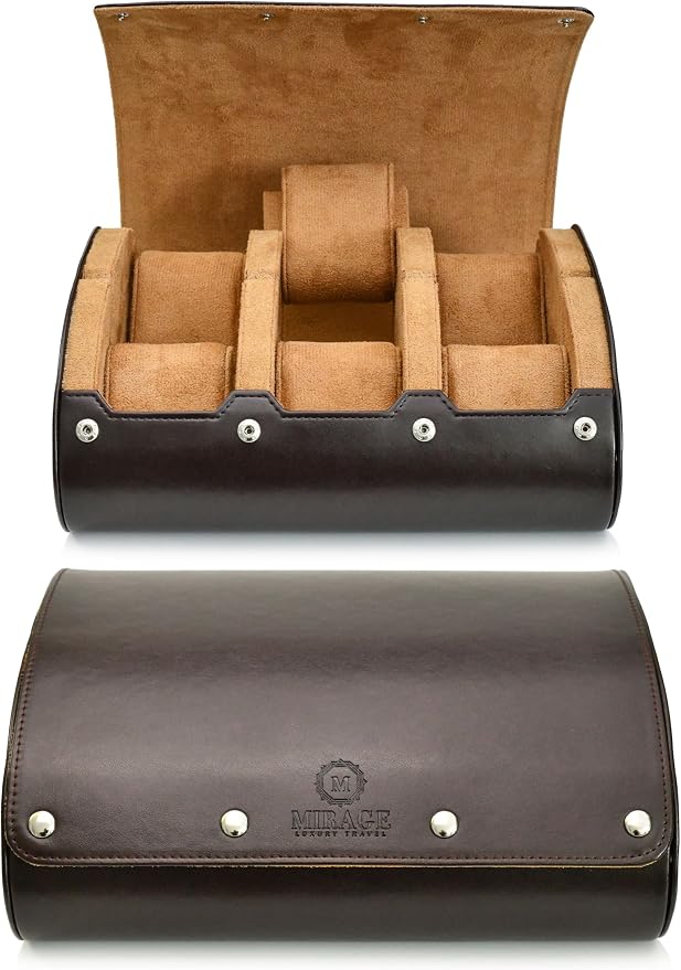 6 Watch Travel Cases for Men by MirageLuxuryTravel