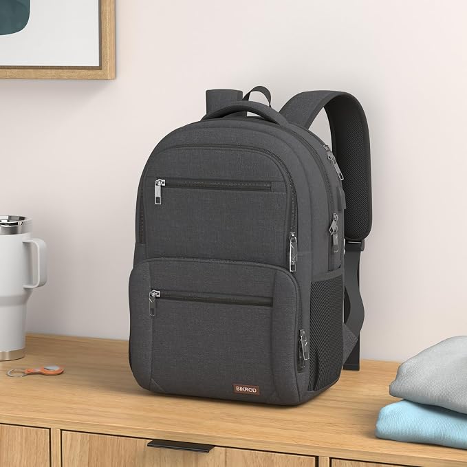 Backpack for Men and Women, School Backpacks for Teen Boys Water Resistant TSA - Image 2