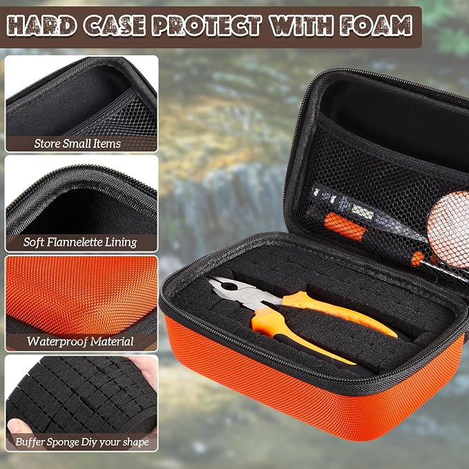 EVA Hard Case with Customizable Foam Protective EVA Carrying Case Shockproof - Image 4