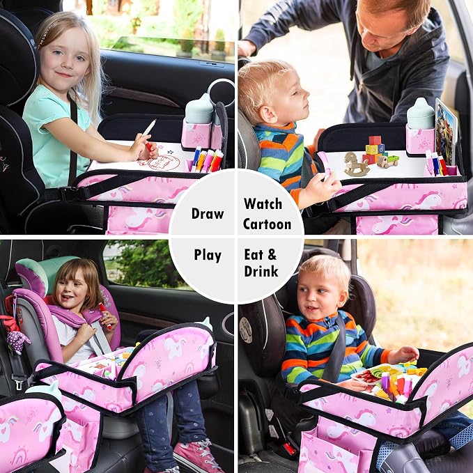 Kids Travel Tray, Car Seat Tray - Image 4