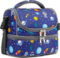 FlowFly Kids Double Decker Cooler Insulated Lunch Bag Large Tote by FlowFly