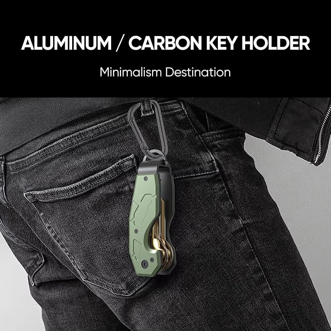 Zeeker Compact Key Organizer Keychain - Image 5