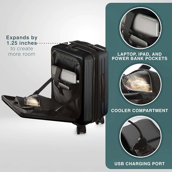 Luggage Sets 3 Piece, 22 Inch Carry on Luggage and 28 Inch Suitcases - Image 4