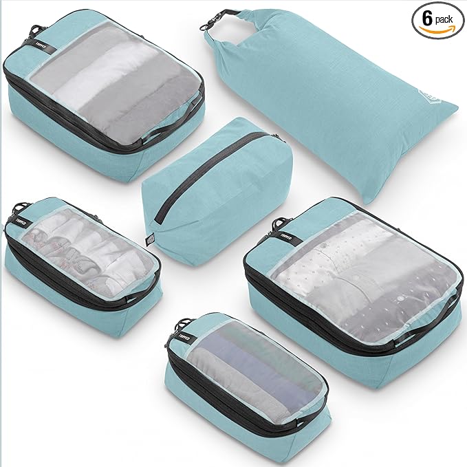 Premium Compression Packing Cubes by TRIPPEDTravelGear