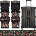 2 Pack Luggage Straps for Suitcases, Adjustable Travel Belt by ZHOMA