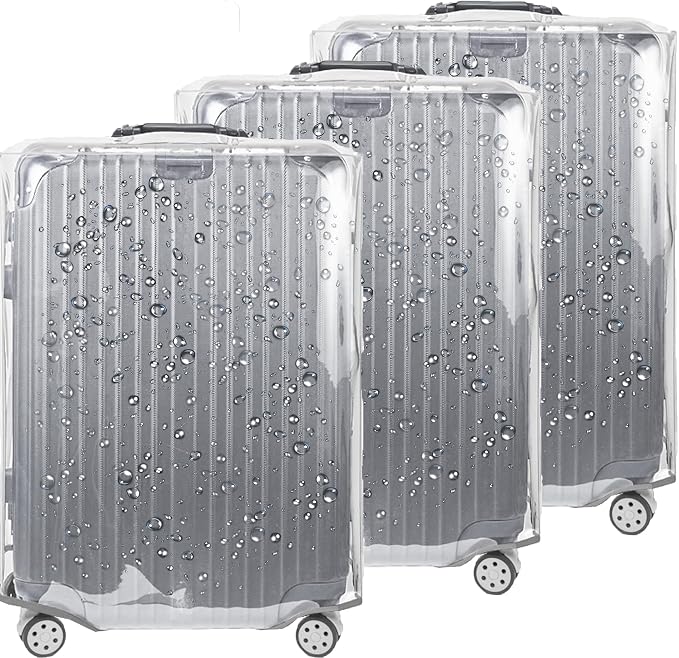 3 PCS PVC Luggage Protector Covers by Unknown