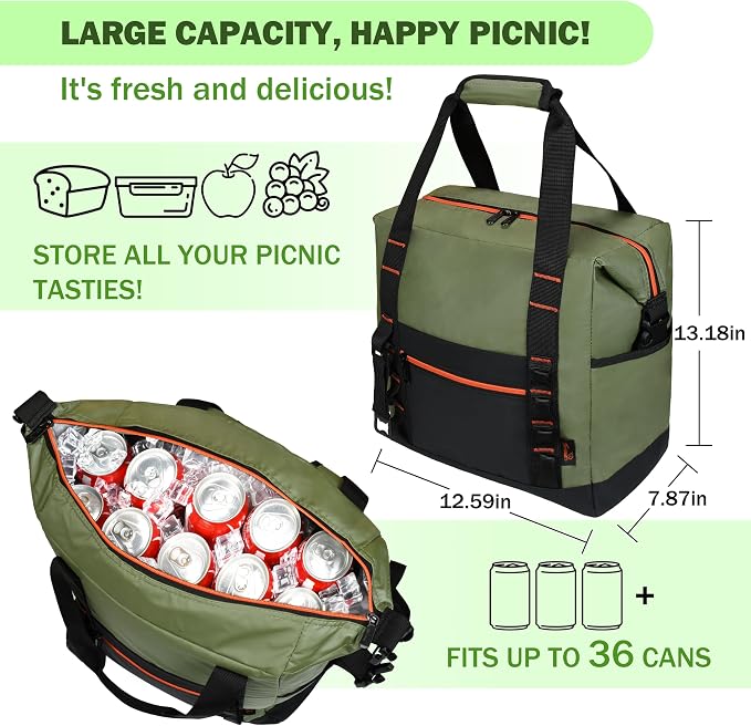 Tirrinia Cooler Backpack Waterproof Insulated - Image 5