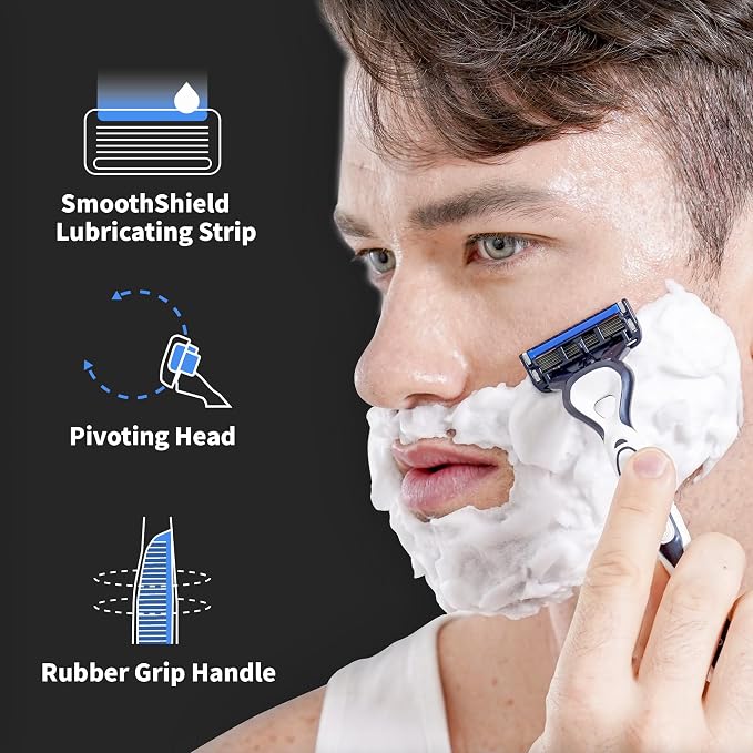DORCO Pace Pro 5 Disposable Razors, 9 pack - Image 5