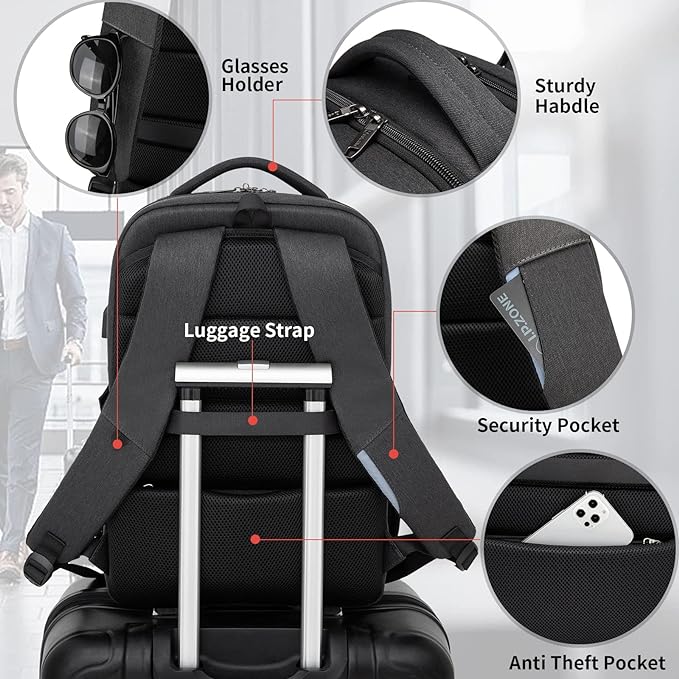 DUSLANG 17 Inch Laptop Backpack - Image 5