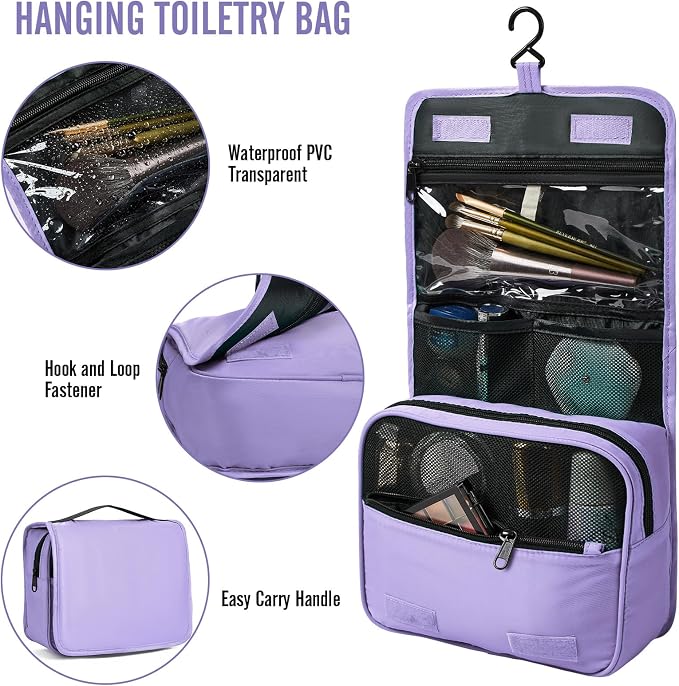 Veken 8 Set Packing Cubes for Travel Essentials, Suitcase Organizer Bags in 4 - Image 3