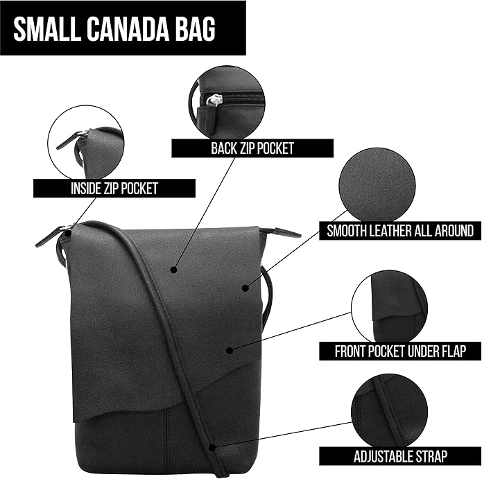 ili New York Leather Mini Sac Crossbody - Image 2