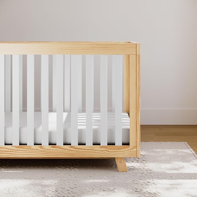 Storkcraft Beckett Convertible Crib – Converts from Baby Crib to Toddler Bed - Image 2