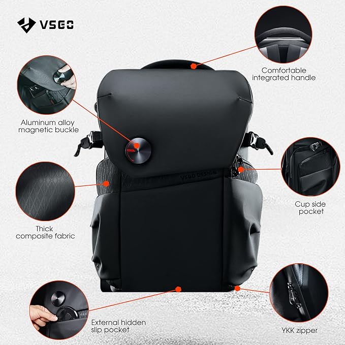 VSGO 20L Professional Camera Backpack - Image 5