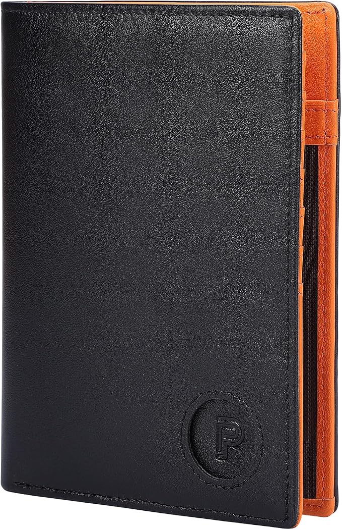 Polare Luxury RFID Blocking Leather Passport Holder Travel Wallet by polareoriginal