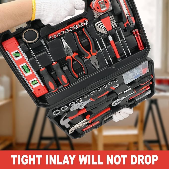 Yougfin 120 Piece Tool Set General Household Hand Kit - Image 5