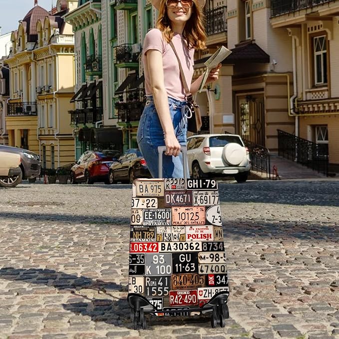 Travel Luggage Cover Suitcase Protector Fits 18-32 Inch Luggage Wheel Covers - Image 5