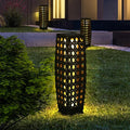 Solar Floor Lamp, Outdoor Floor Lamp Lanterns Outdoor Waterproof, Solar Powered by OLYMSOLD