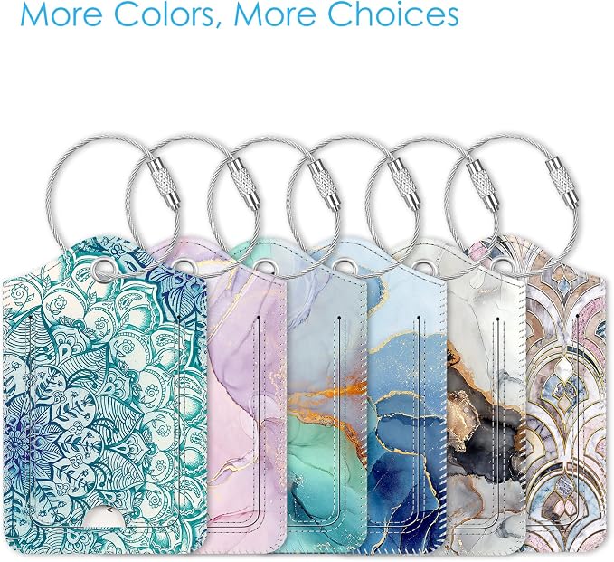Fintie Luggage Tags, Privacy Cover ID Label - Image 7