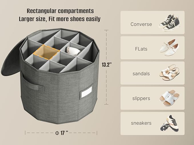 Vailando Shoe Organizer for Closet - Image 6