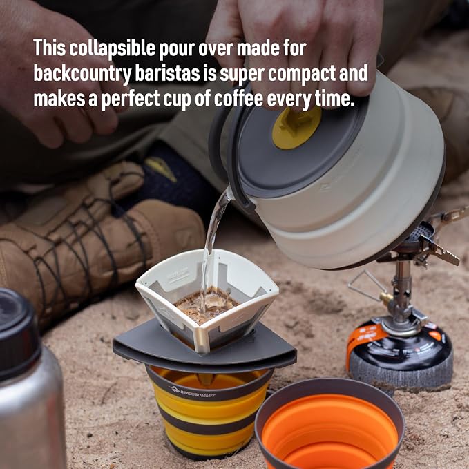 Sea to Summit Frontier UL Collapsible Pour Over Camping Coffee Brewer - Image 2