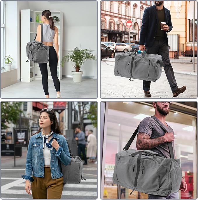 Duffle Bag for Travel, Women's Travel Duffel Bag, - Image 7