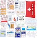 First Aid Kit for Home Car Travel 107 Piece Emergency Kits for Hiking Camping by LOYEE