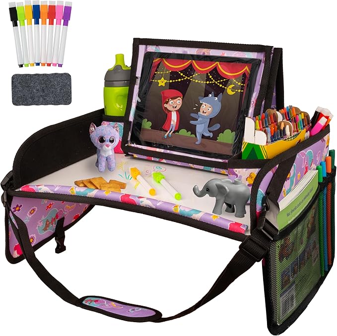 Lusso Gear Kids Travel Tray for Car by LussoGear