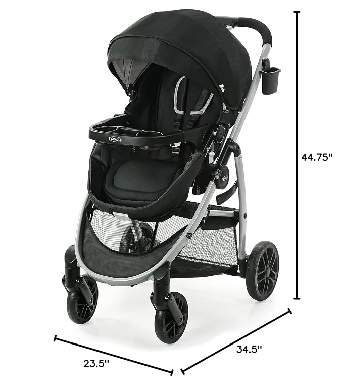Graco Modes Pramette Stroller, 3-in-1 Baby Stroller, 3 Modes from Infant Car - Image 6
