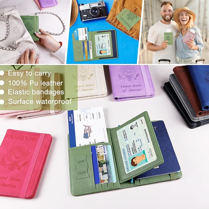 Melsbrinna RFID Passport Holder - Image 6