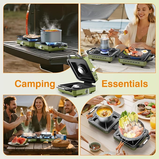 ODSD 2 Burner Camping Stove - Image 9