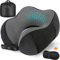 Neck Pillow for Traveling, Travel Pillows for Airplanes, 100% Pure Memory Foam by CIRORLD