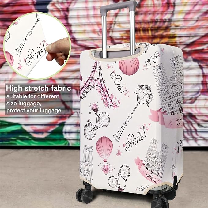 Travel Luggage Cover Suitcase Protector Fits 18-32 Inch Wheel Covers - Image 4