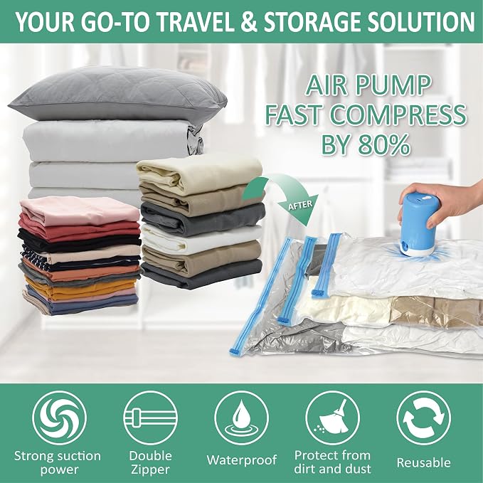Cozy Essential 35 Pack Vacuum Storage Bags - Image 2
