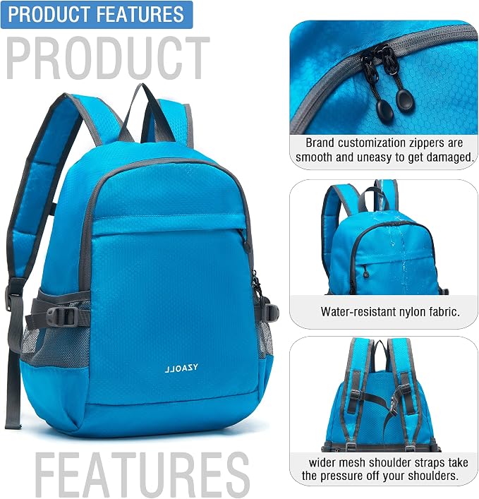 YZAOLL Small Lightweight Packable Hiking Backpack, 20L Hiking Backpack Day Pack - Image 7