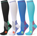 Kickticks 4 Pairs Compression Socks by Kickticks