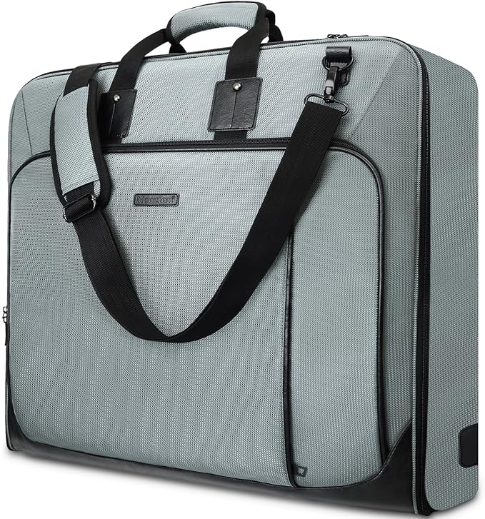 Noozion Garment Bag for Travel Large Carry On Suit Bag Hanging Travel Suit Bags by Noozion