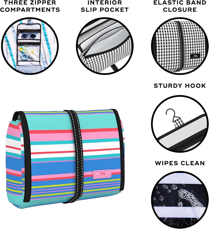 SCOUT Beauty Burrito Hanging Toiletry Bag - Image 2