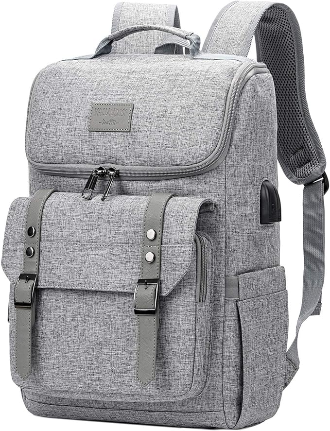 YALUNDISI Vintage Backpack Travel Laptop Backpack by YALUNDISI