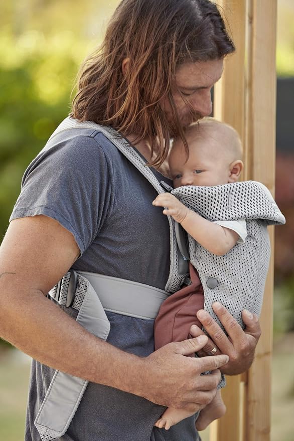 BabyBjörn Baby Carrier Mini, 3D Mesh | Newborn Carrier, Easy-to-Use - Image 3