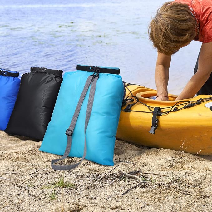 Shappy Waterproof Dry Bag Set 6 Sizes Lightweight Sacks and Long Adjustable - Image 6