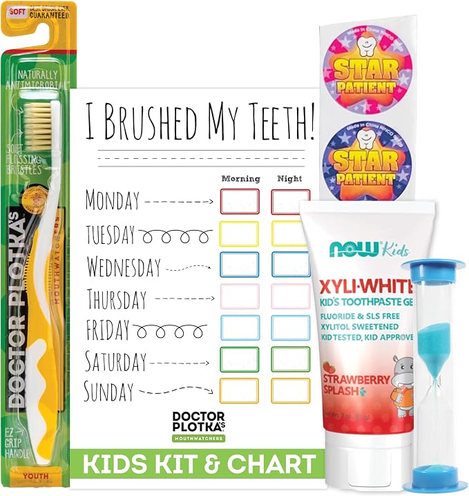 MOUTHWATCHERS Childrens Dental Care Kit: Toothbrush by Mouthwatchers