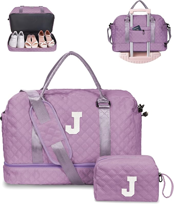 Weekender Bags for Women Travel, Personalized Weekender Bag by Vogewood
